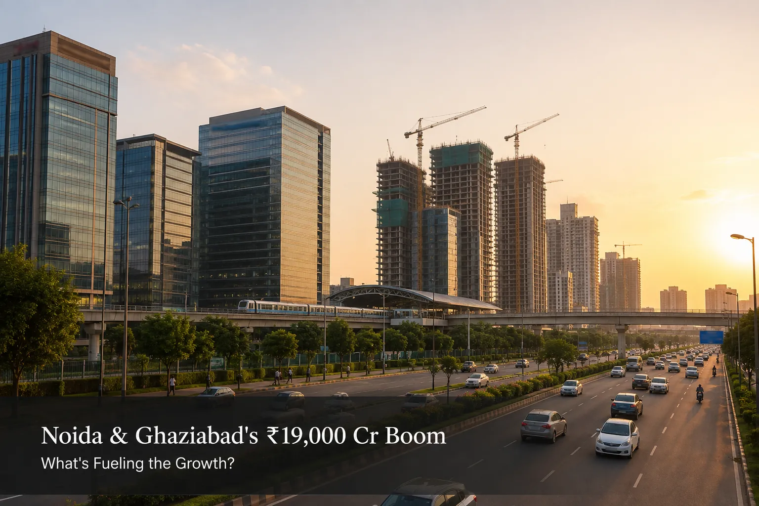 What's Fueling Noida & Ghaziabad's ₹19,000 Cr Boom?