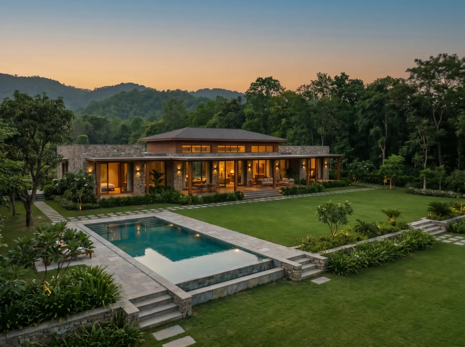 CASA Corbett - 2500 Sq. Yards Farm House Plot